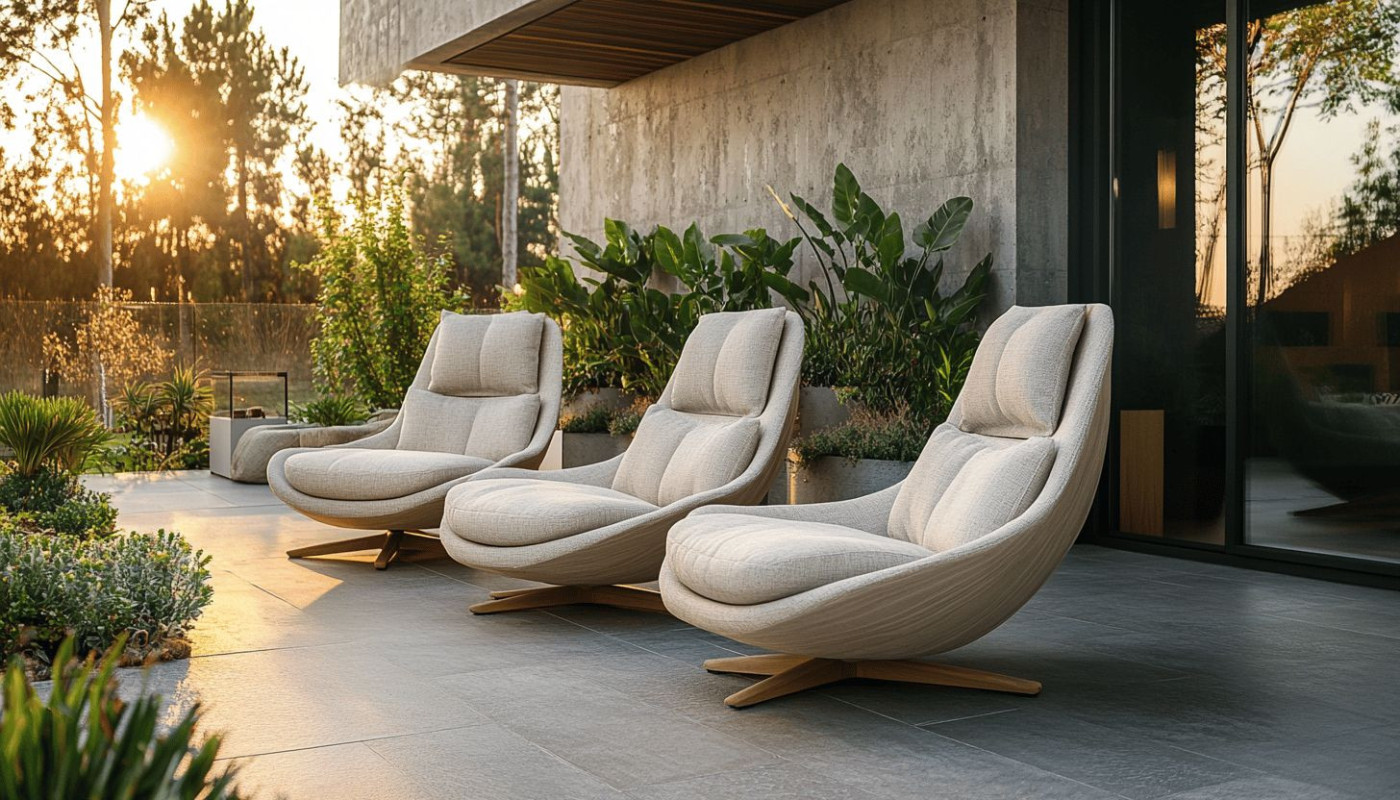 Maximiser l'espace et le style : intégrer des fauteuils de jardin